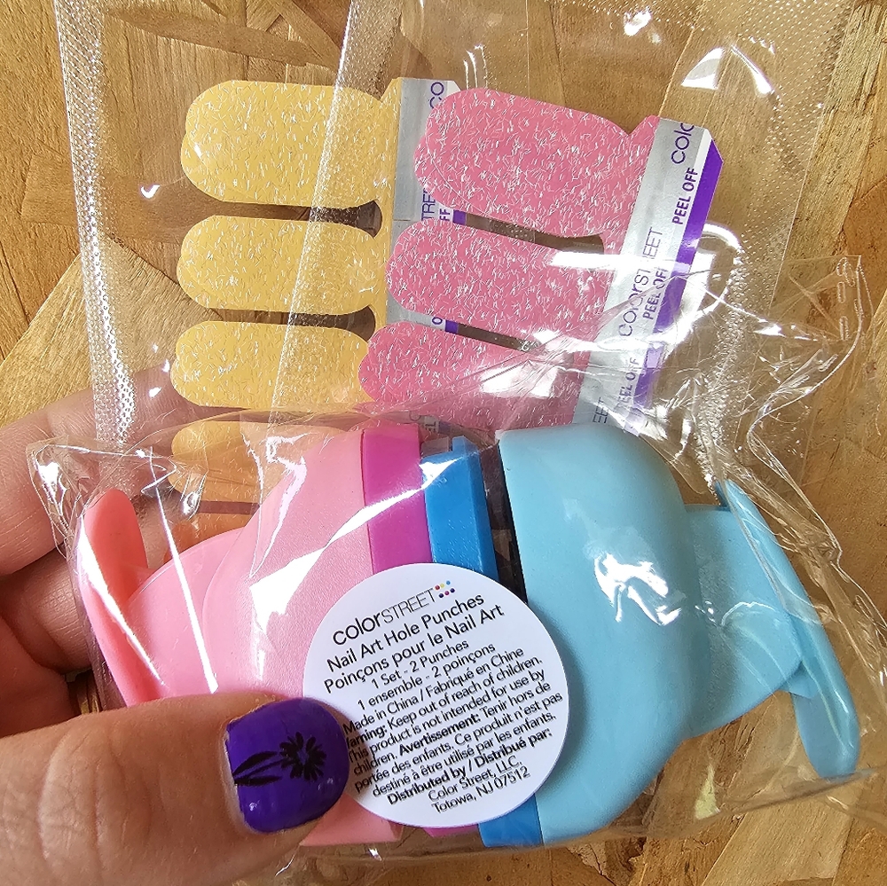 Color Street design punches and strips bundle